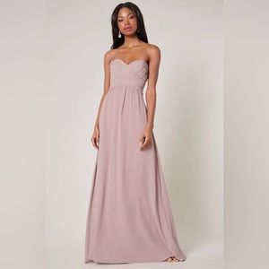 Sugarlips Beloved Ruched Sweetheart Convertible Dress. Size L